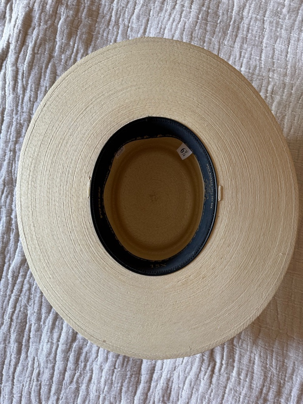 Atwood wide brim straw hat - Picture 4 of 9
